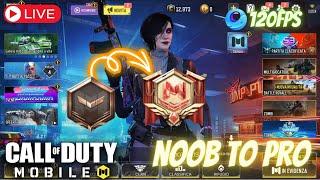 NOOB TO PRO || cod mobile || 120 fps gameloop settings