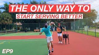 6 Hours of Serve Practice in 2 Days. This Happened | 10-Day Tennis Transformation EP9