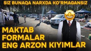 Maktab formlar va Eng arzon kiyimlar shokga soluvchi narxlar