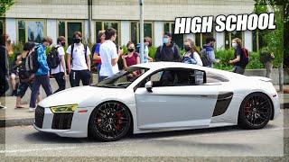 Taking my Audi R8 to The Last Day of High School