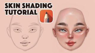 Skin Shading Tutorial in Autodesk Sketchbook | Sketchbook Tutorial for Beginners