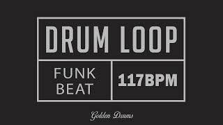 Funk Drum Loop 117 BPM