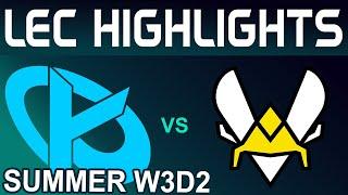 KC vs VIT Highlights LEC Summer 2024 Karmine Corp vs Team Vitality by Onivia