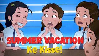 Summer Vacation Ke Kisse | Types of Students After Vacation | Back To School | Funny Animation Video