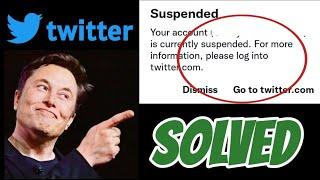 How to recover suspended twitter account | Twitter suspended account recovery in English