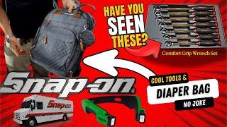 Snap On Comfort Grip Wrenches Are A Real Thing! Diaper Bag? New Tools On The Truck Today!