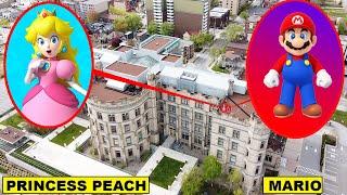 DRONE CATCHES MARIO AND PRINCESS PEACH KISSING ON TOP OF A CASTLE! (OMG THEY ACTUALLY KISSED!)