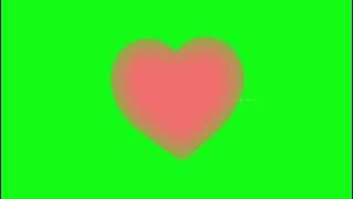 Heartbeat Green Screen with sound effects