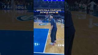 GRABE COURTSIDE NG MOA ARENA… ️