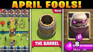 Every Clash Royale April Fools Prank!