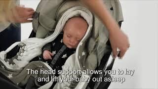 Snugglebundl - car seat to nap wrap quick video