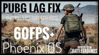 Phoenix OS PUBG 60FPS On Low End PCs ( NO BAN!)