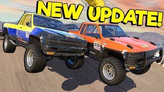 NEW UPDATE! Trophy Trucks, Track, and the Dune Crawler! - Wreckfest Gameplay