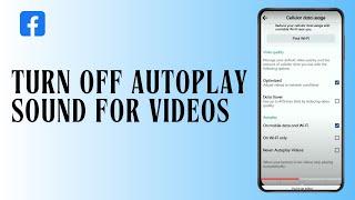 How to Turn off Facebook AutoPlay Sound for Videos I Net Nimble