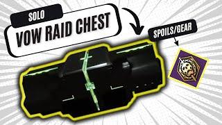 How to get Solo Raid loot in Destiny 2 Vow of the Disciple Secret chest solo | Destiny 2