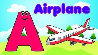 A for airplane | Phonic song | A for airplane B for Ball | ABC kids song