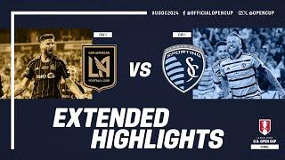 LAFC vs. Sporting Kansas City EXTENDED HIGHLIGHTS | Lamar Hunt U.S. Open Cup Final | Sept. 25, 2024