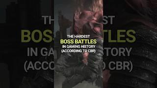 The Hardest Boss Battles In Gaming History #shorts #gaming #eldenring #sekiro #bloodborne #cuphead