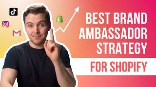 Add $15K+ Shopify Sales using this Brand Ambassador Strategy in 2022