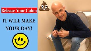 Sit On Toilet This Way...Release Your Colon and Make Your Day!  Dr. Mandell