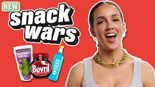 WWE Superstar Chelsea Green Rates British And American Food | Snack Wars