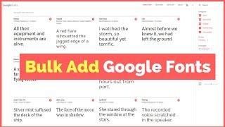 How to Easily Add Google Fonts to MS Word, Powerpoint, Windows