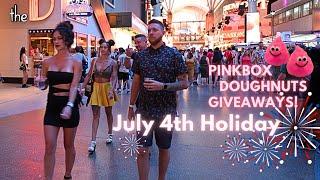 Fremont Street Las Vegas, Explosive July 4th holiday weekend