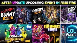 NEW BUNNY BUNDLE | GOLDEN SHADE BUNDLE RETURN | EVO BUNDLE RETURN | FREE FIRE NEW EVENT|FF NEW EVENT