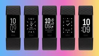 Fitbit Charge 4 Clock Faces (See All 24 in Actual Use)