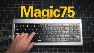 A keyboard that's a SCREEN? Magic75 Showcase + Sound Test