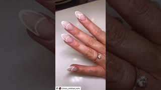 2021 Nail Trends: The “Outline French” Manicure.