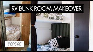 RV Bunk Room Remodel | Modern RV Makeover Ep. 07