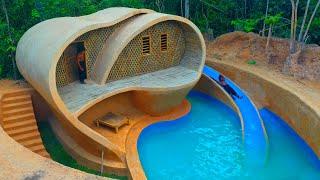 My 365Days Building Luxury Dream House Full Furniture and Beautiful Pool Summer Holiday in Jungle