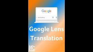 Google Lens Translate Feature