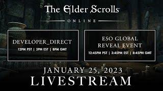 Elder Scrolls Online Global Reveal Livestream