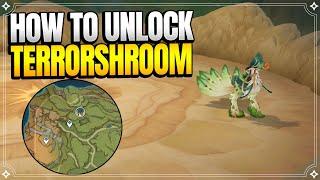 How to unlock Jadeplume Terrorshroom | World Quests and Puzzles |【Genshin Impact】