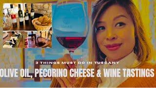 TOP 3 THINGS MUST DO IN TUSCANY ||  TENUTA FANTI WINERY ITALY || WINTER IN ITALY