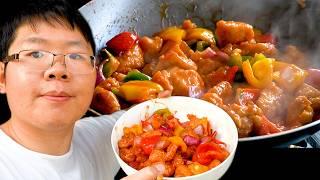 How Chinese Chef Cooks Sweet and Sour Chicken