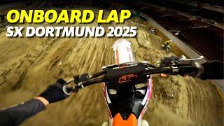 Onboardlap SX Dortmund 2025 mit Max Spies (Pressday)