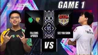 FALCONS APBREN vs. SEE YOU SOON [GAME 1] BEST OF 5 | MSC 2024 KNOCKOUT STAGE DAY 2
