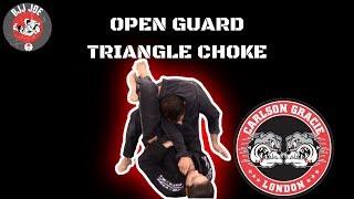 Open Guard Triangle Choke with Professor Kat Hill