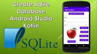 How to Create SQLite Database in Android Studio kotlin