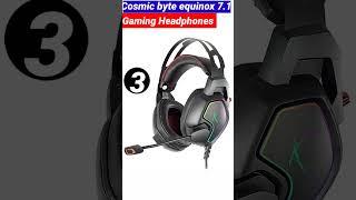 Top 3 Best Gaming Headphones For PUBG / BGMI player  #shorts