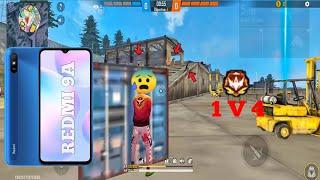 1v4 Situation ff | Can I Kill a Whole Squad | Redmi 9a Free Fire Gameplay | Amaze Gaming |