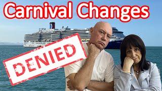 Carnival Makes Changes - These Are Not Allowed on Carnival Ships Any More