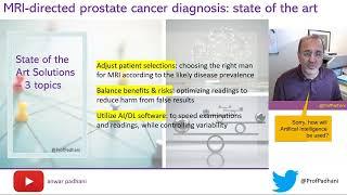 MRI for prostate cancer diagnosis - state of the art 2022 (preliminary)