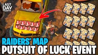 HOW TO USE RAIDERS' MAP TO FIND THE STASH! PURCUIT OF LUCK EVENT - Last Day on Earth: Survival