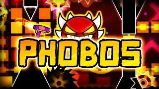 Geometry Dash - Phobos 100% GAMEPLAY Online (Krmal) EXTREME DEMON