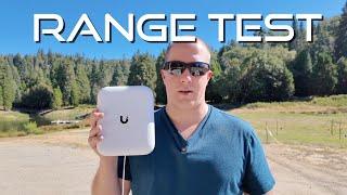 Ubiquiti U7 Outdoor Range Test with Starlink Mini