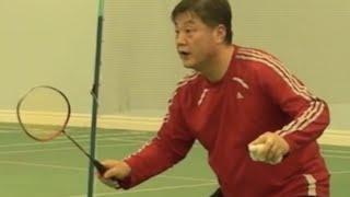 Badminton-Smash Defence in Doubles (6) Push and defence practice-1 (put your soul into practice)